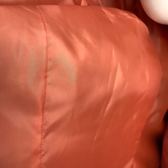 Vintage 💀stock Burnt Orange Two Piece Pant Suit - Picture 10 of 10